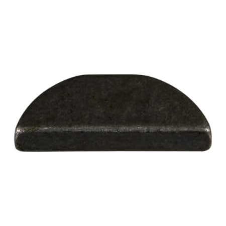 Midwest Fastener Woodruff Key, 3/32 x 1/2 in Key Size, 2 SAE Number, Steel Zinc, 30 PK 60922